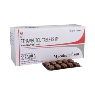 Mycobutol 800 Tablet