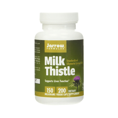 Jarrow Formulas Milk Thistle 150mg Capsule | Supports Liver Function