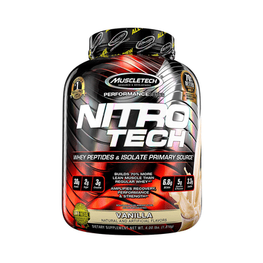 Muscletech Performance Series Nitro Tech Whey Isolate Vanilla