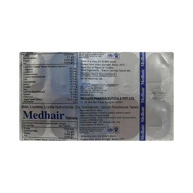 <span style='color:#626A7A'>Medhair Tablet</span>