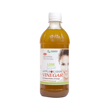Pranacharya Green Shield Apple Cider Vinegar With Natural Mother Of Vinegar