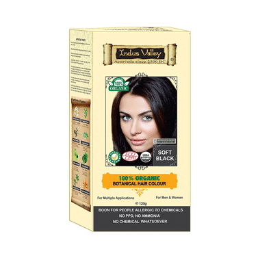 Indus Valley Soft Black Botanical Hair Colour