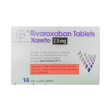 Xarelto 2.5mg Tablet