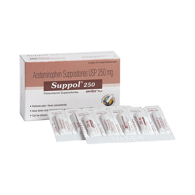 Suppol 250mg Suppository