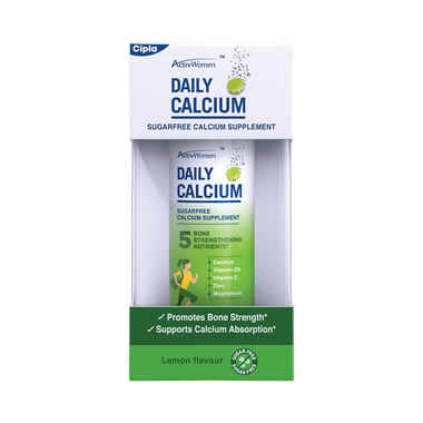 ActivWomen Daily Calcium Supplement Lemon Sugar Free