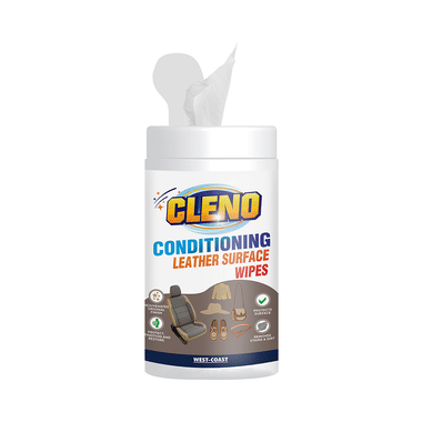 Cleno Conditioning Leather Surface Wipes (50 Each)