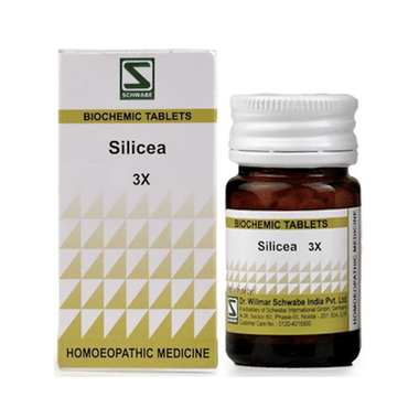 Dr Willmar Schwabe India Silicea Biochemic Tablet 3X
