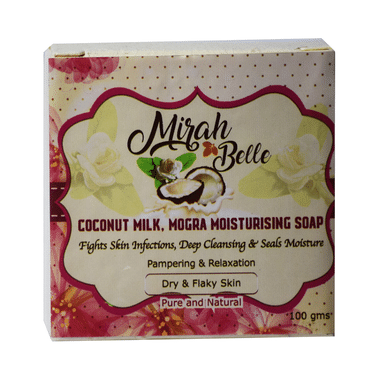 Mirah Belle Coconut Milk Mogra Moisturising Soap