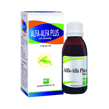 Bio India Alfa-Alfa Plus With Ginseng Tonic