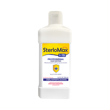 SterloMax I 75 Professional Hand Sanitizer (500ml Each)
