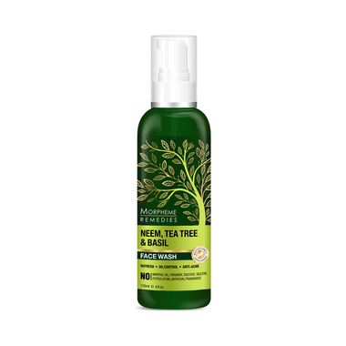 Morpheme Remedies Neem, Tea Tree & Basil Face Wash