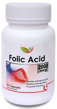 Biotrex Folic Acid 2000mcg Capsule