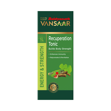 Vansaar Recuperation Tonic for Energy & Strength