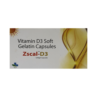 Zscal-D3 Softgel Capsule