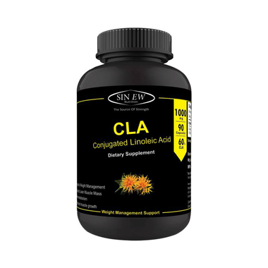 Sinew Nutrition CLA Fat Burner 1000mg With Conjugated Linoleic Acid