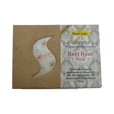 Khadi India Abeers Premium Beet Root Soap