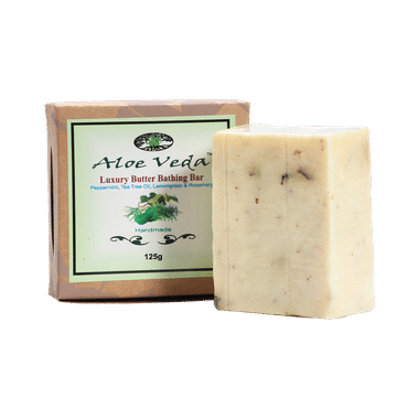 Aloe Veda Peppermint Tea Tree Oil Lemongrass And Rosemary Luxury Butter Bar