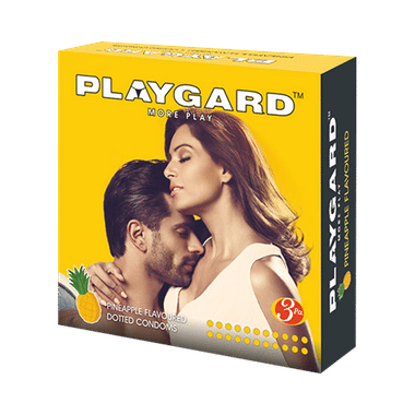 <span style='color:#626A7A'>Playgard Dotted Condom Pineapple</span>