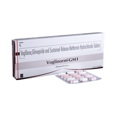वोग्लिबोVoglinorm-GM1 टैबलेट एसआर