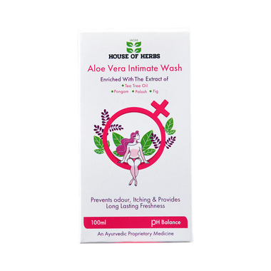 House Of Herbs Aloe Vera Intimate Wash