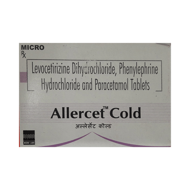 Allercet Cold Tablet