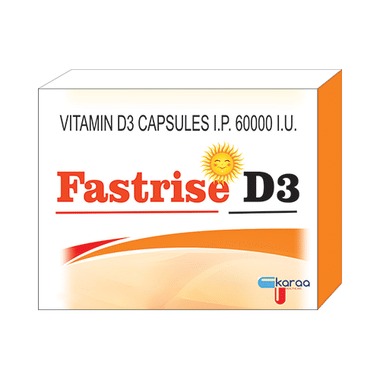 Fastrise D3 Soft Gelatin Capsule