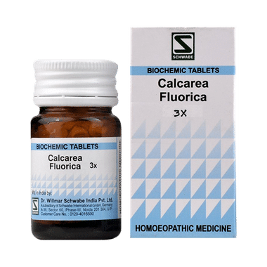 Dr Willmar Schwabe India Calcarea Fluorica Biochemic Tablet 3X