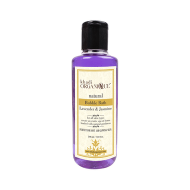 Khadi Organique Natural Bubble Bath Lavender And Jasmine