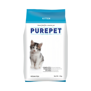 Purepet Complete Food For Kitten Ocean Fish