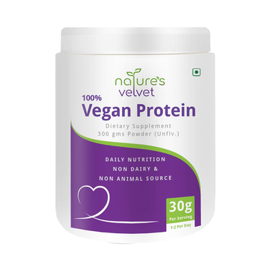 Nature's Velvet 100% Vegan Protein Powder