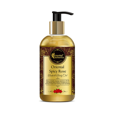 Oriental Botanics Bath & Body Oil With Oriental Spicy Rose