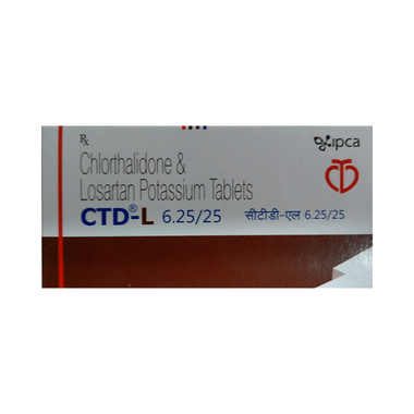 CTD-L 6.25/25 Tablet