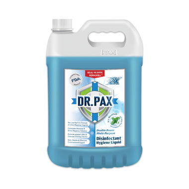 Dr. Pax Double Power Multi-Purpose Disinfectant Hygiene Liquid Sanitizer Icy Menthol