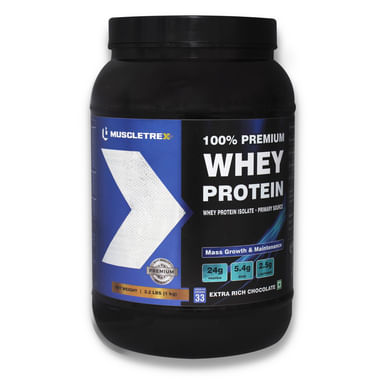 Muscletrex 100% Whey Protein Extra Rich Chocolate