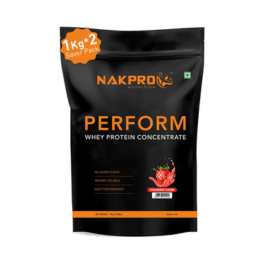 Nakpro Nutrition Perform Whey Protein Concentrate Strawberry