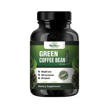 Veda Maxx Nutrition Green Coffee Bean Extract 500mg Capsule