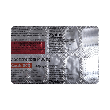 Cacit 500mg Tablet