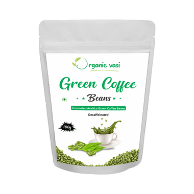 Organic Vasi Green Coffee Beans Decaffeinated