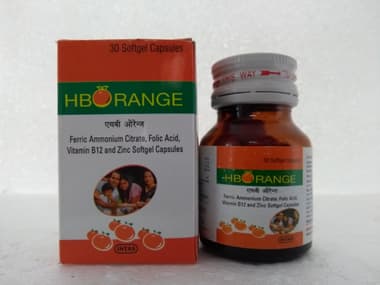 HB Orange Softgel Capsule