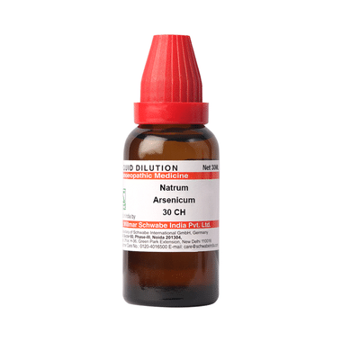 Dr Willmar Schwabe India Natrum Arsenicum Dilution 30 CH