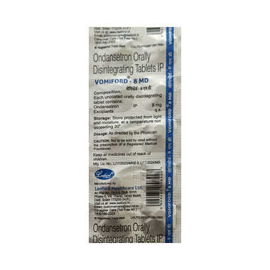 Vomiford 8 MD Tablet