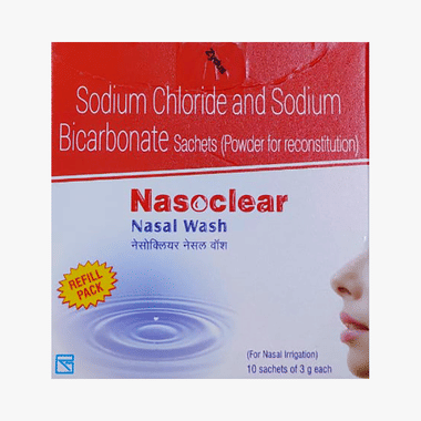 Nasoclear Nasal Wash (3gm Each) Sachet