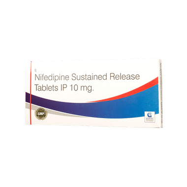 Genericart Nifedipine 10mg Tablet SR