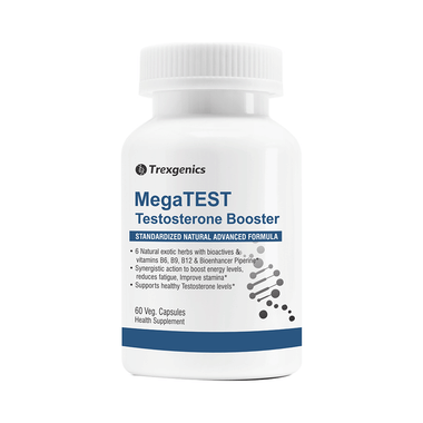 Trexgenics Megatest Testosterone Booster Veg Capsule