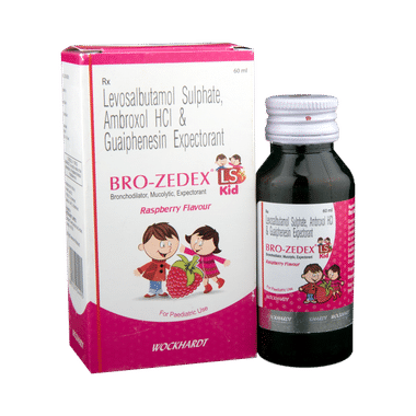 Bro-Zedex LS Kid Expectorant Raspberry