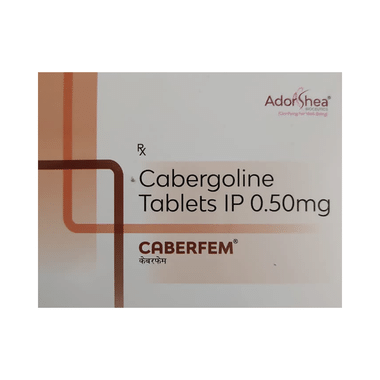 Caberfem 0.5mg Tablet