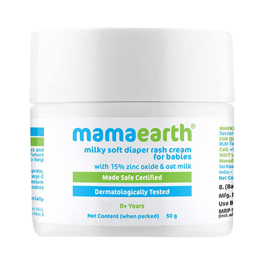 Mamaearth Milky Soft Diaper Rash Cream for Babies