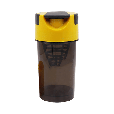 GHC Herbals Yellow Cyclone Shaker With Extra Storage Box