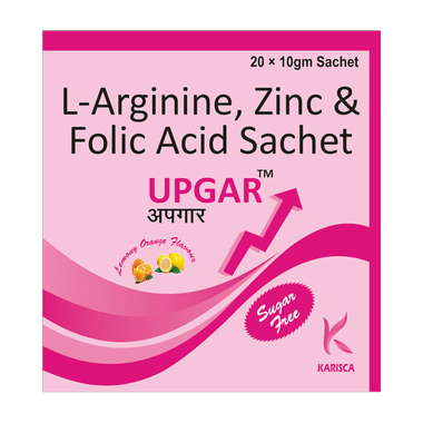 Upgar Powder Lemony Orange Sugar Free