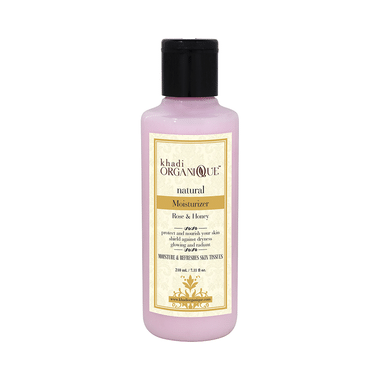 Khadi Organique Natural Moisturizer Rose And Honey